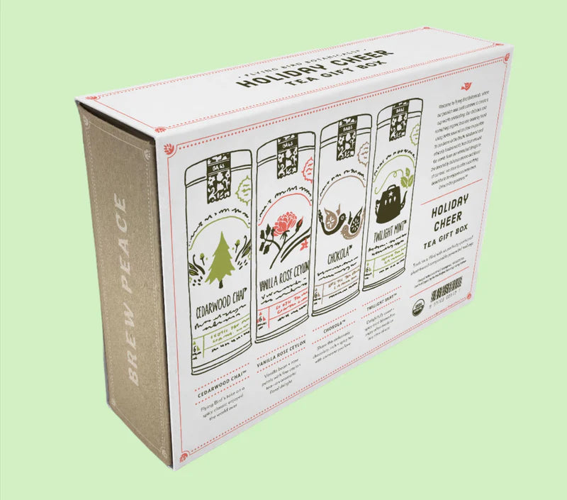 Flying Bird Botanicals Holiday Cheer Tea Gift Box