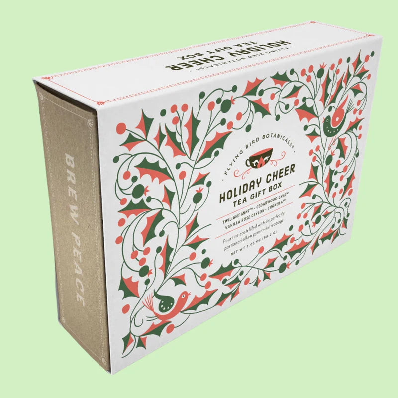 Flying Bird Botanicals Holiday Cheer Tea Gift Box